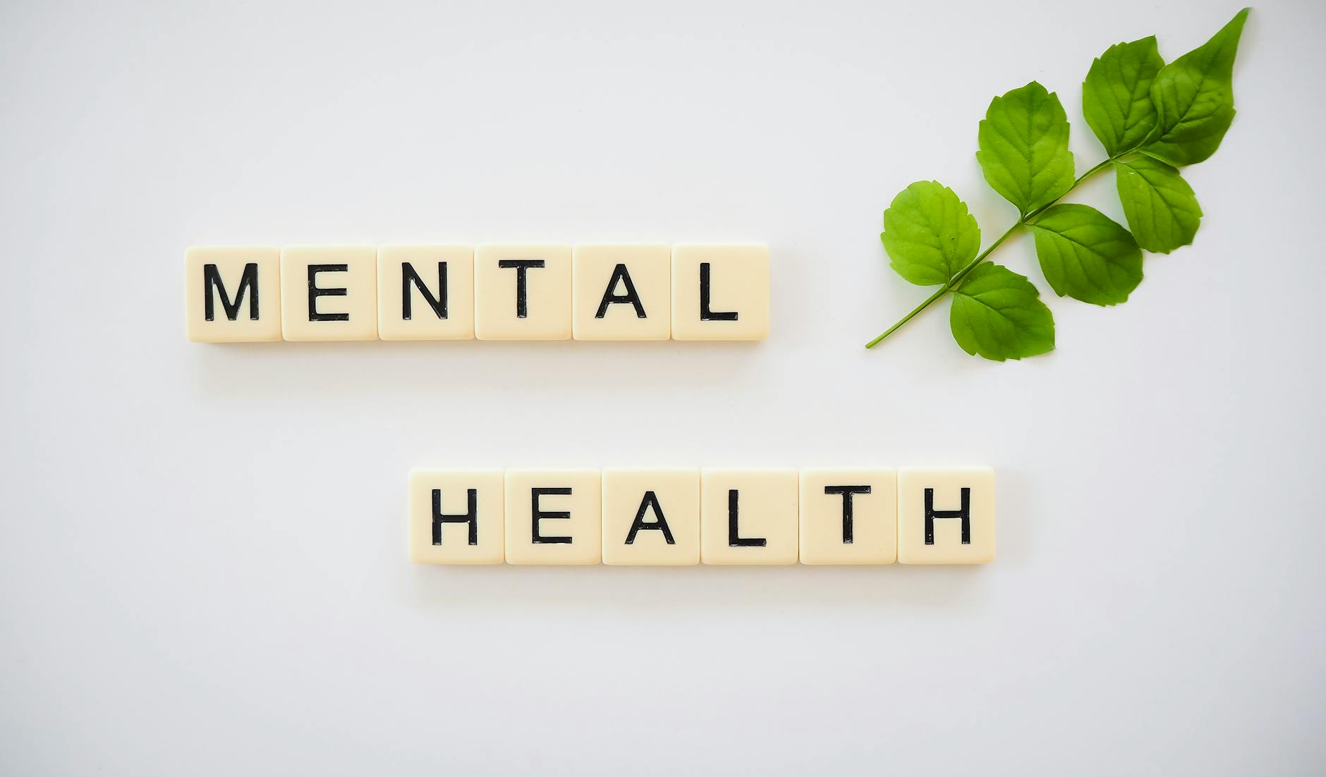 mental health on scrabble tiles